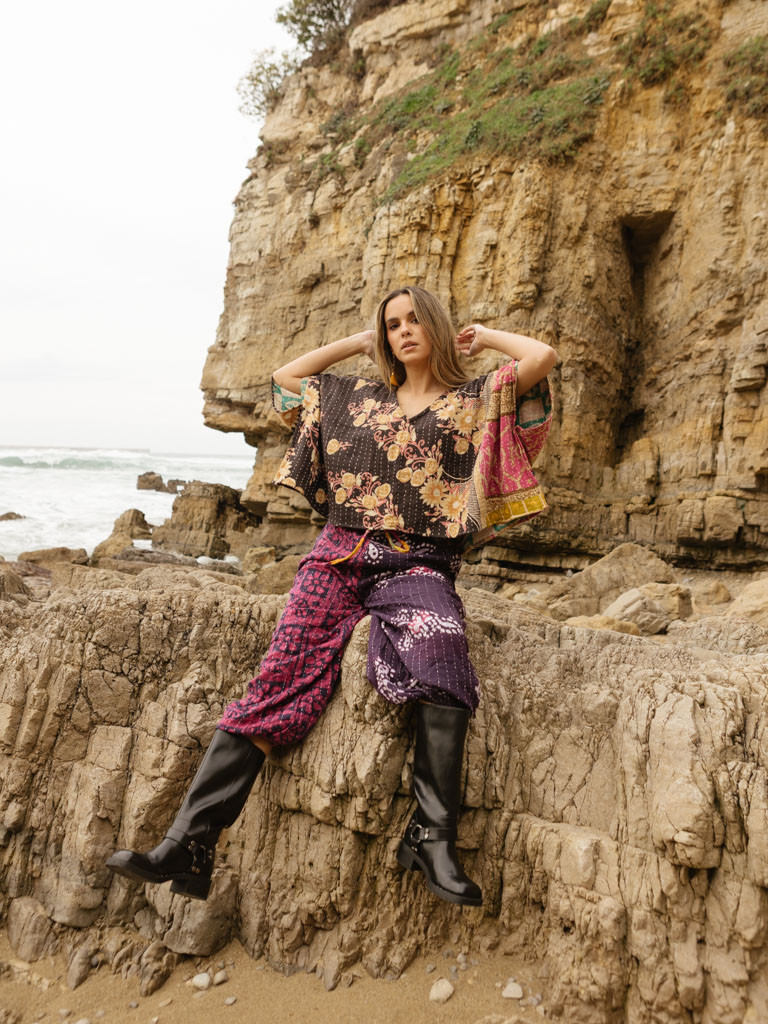 T-SHIRT | RECYCLED PONCHO 013