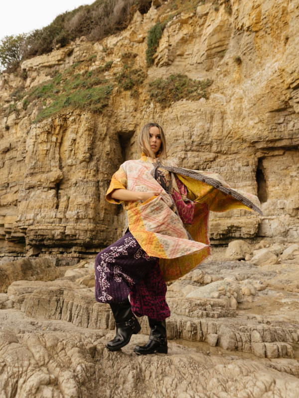 RECYCLED QUILT TROUSERS 016 2