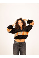 PEÑALARA TEDDY CROP HOODIE 055