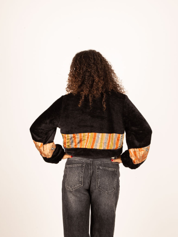 PEÑALARA TEDDY CROP HOODIE 055 2