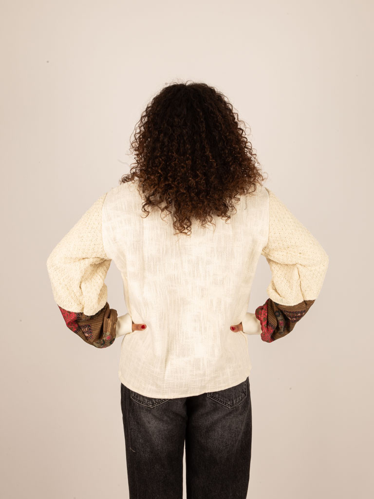 OPENING HEART SWEATSHIRT WHITE 05