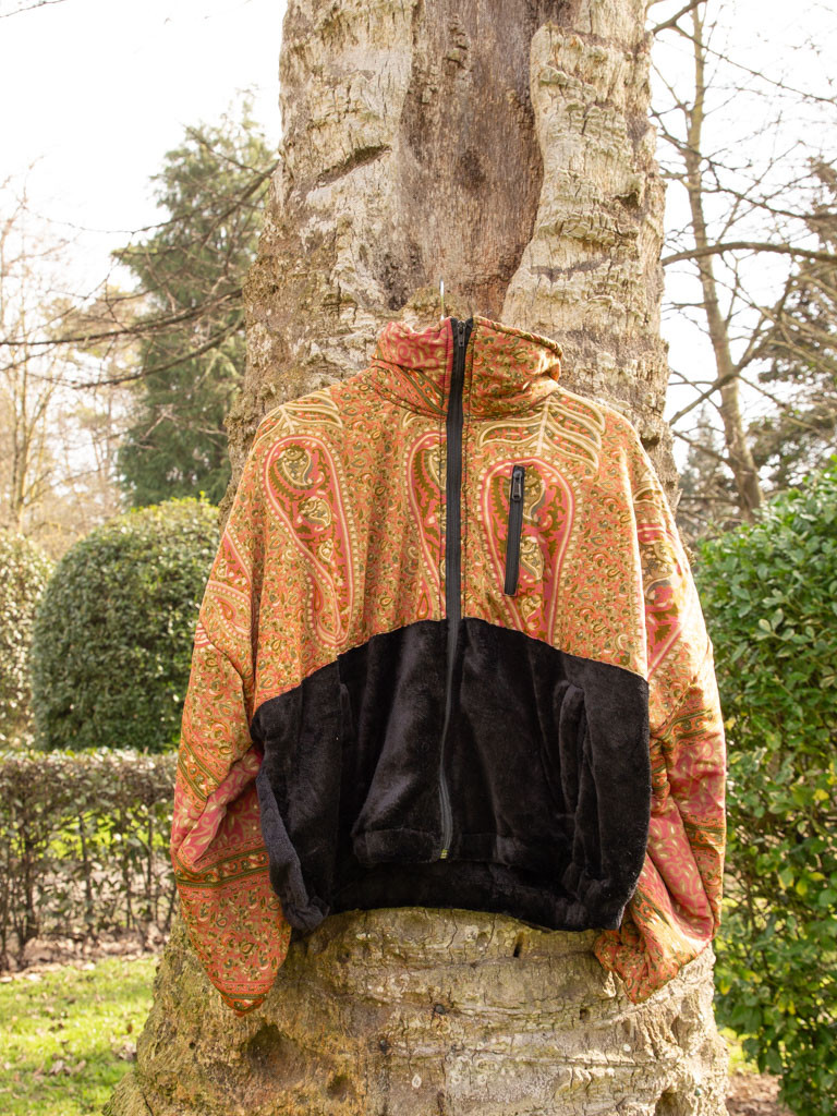 RIAÑO TEDDY CROP BLACK JACKET 51