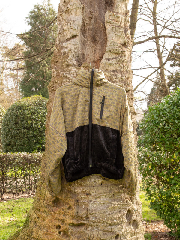 RIAÑO TEDDY CROP BLACK JACKET 54