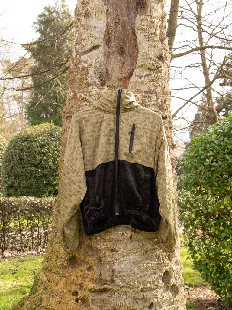 RIAÑO TEDDY CROP BLACK JACKET 54