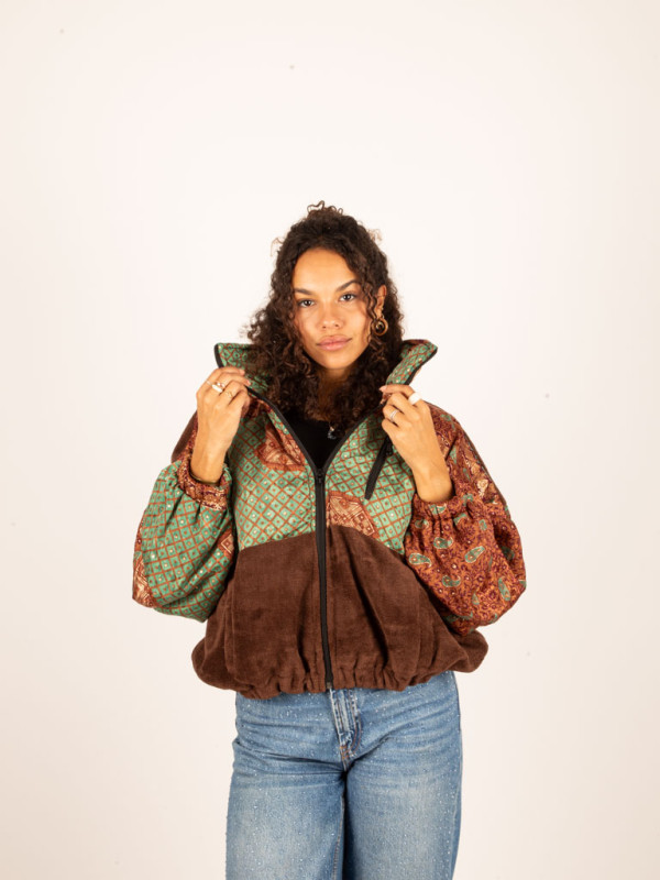 CHAQUETA RIAÑO TEDDY CHOCOLAT 87