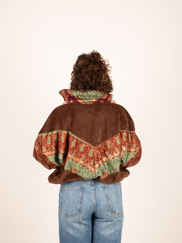 TEDDY CROP CHOCOLAT JACKET 87 2