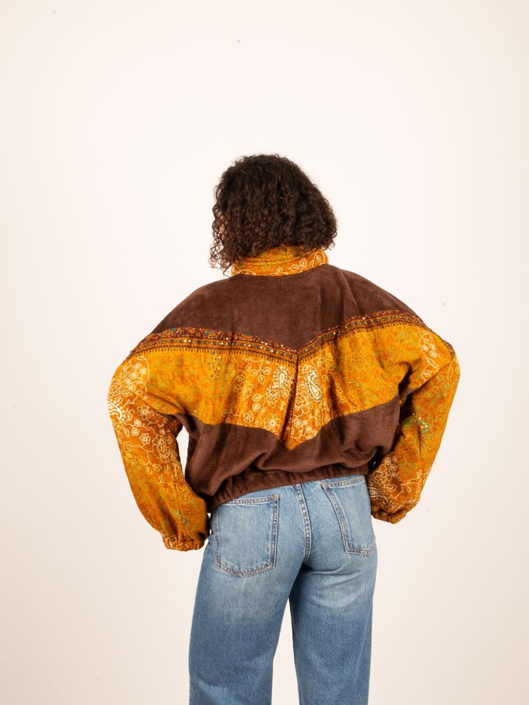 CHAQUETA RIAÑO TEDDY CHOCOLAT 90