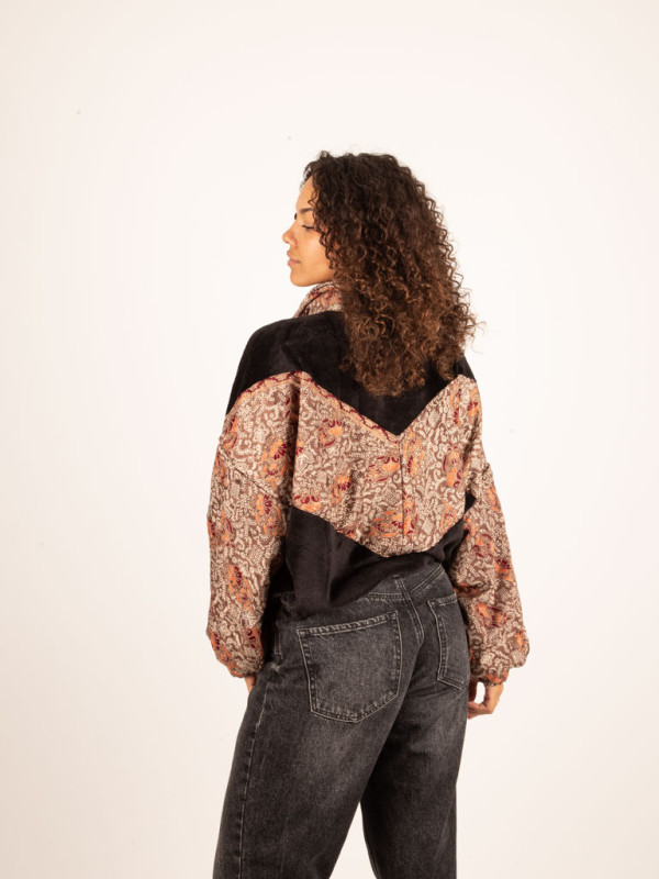 RIAÑO TEDDY CROP BLACK JACKET 65 2