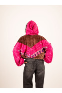 RIAÑO TEDDY HOODED JACKET CHOCOLAT 04