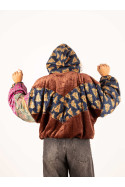 RIAÑO TEDDY HOODED JACKET CHOCOLAT 08