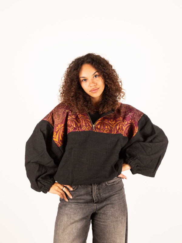 CUERA BLACK HOODIE 060