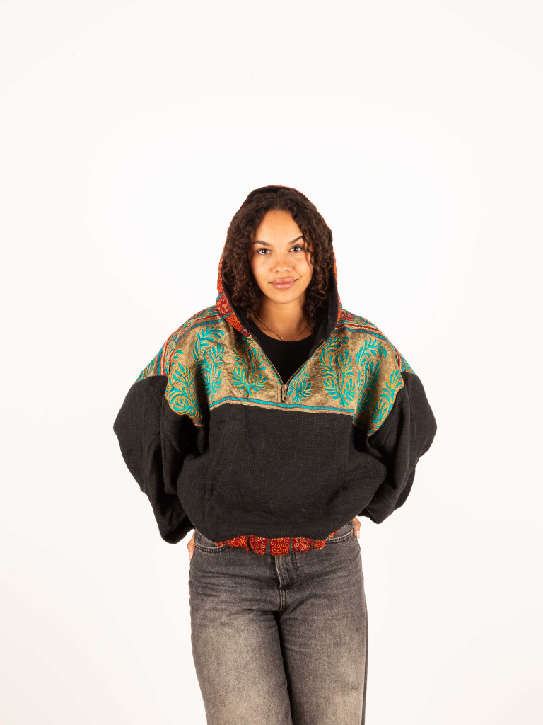 SUDADERA CUERA BLACK 061