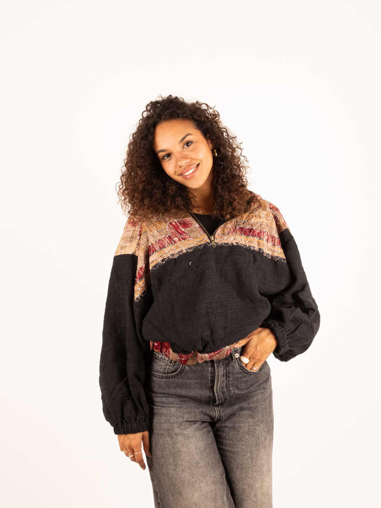 ¡SUDADERA CUERA BLACK 062