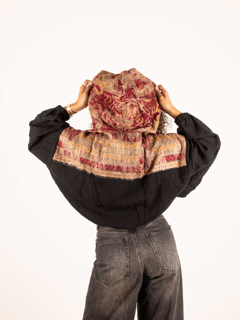 CUERA BLACK HOODIE 062