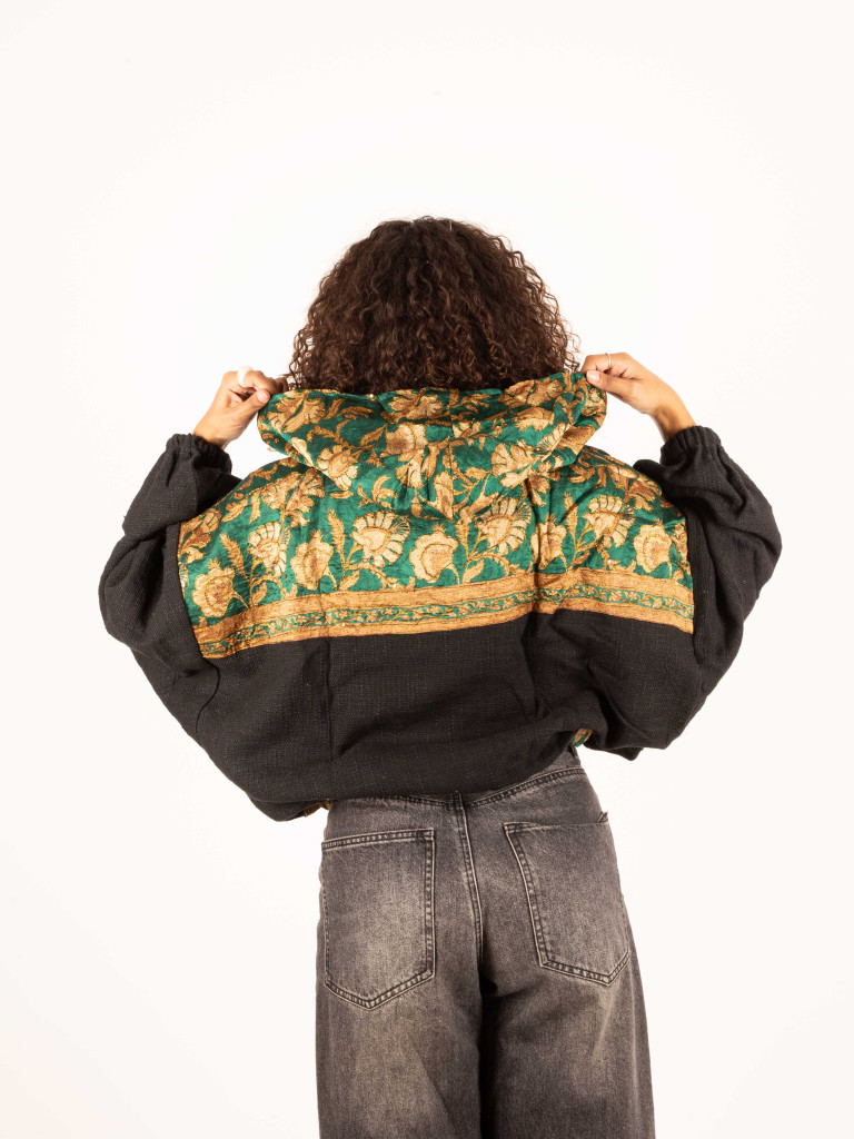 CUERA BLACK HOODIE 063