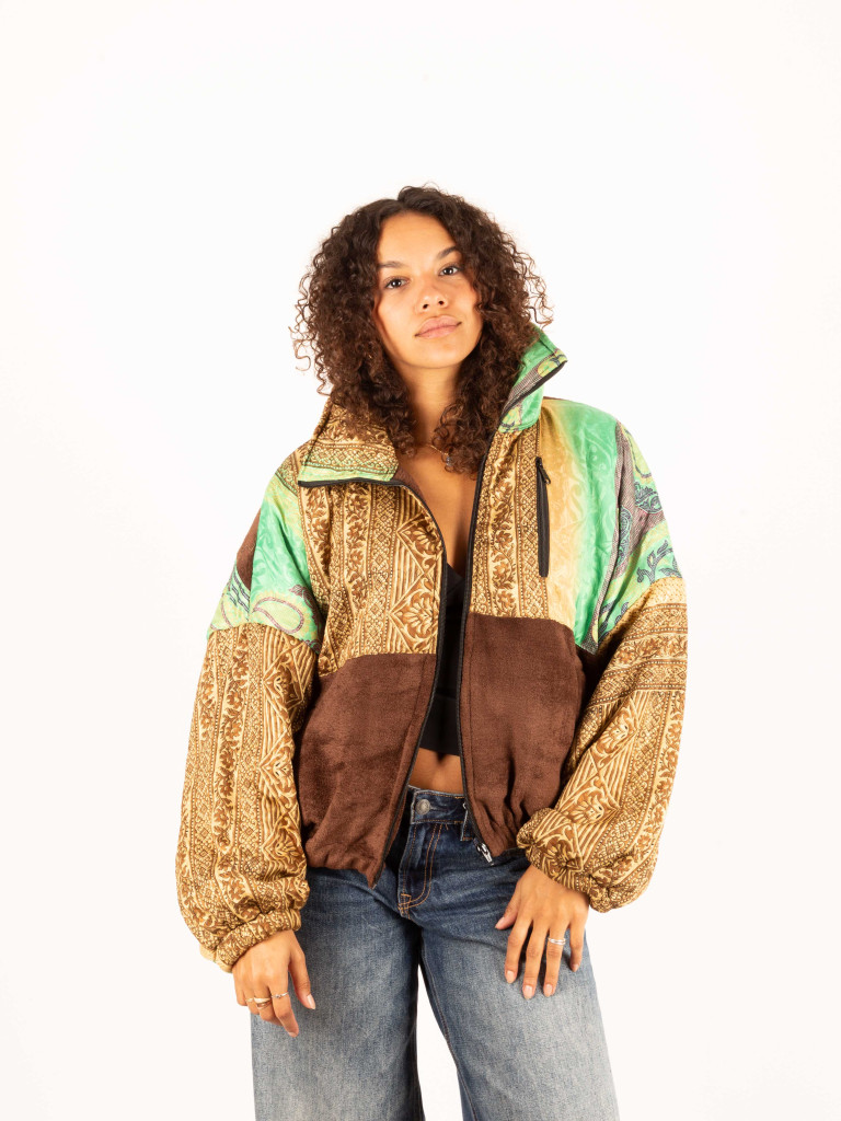 TEDDY CROP CHOCOLAT JACKET 92