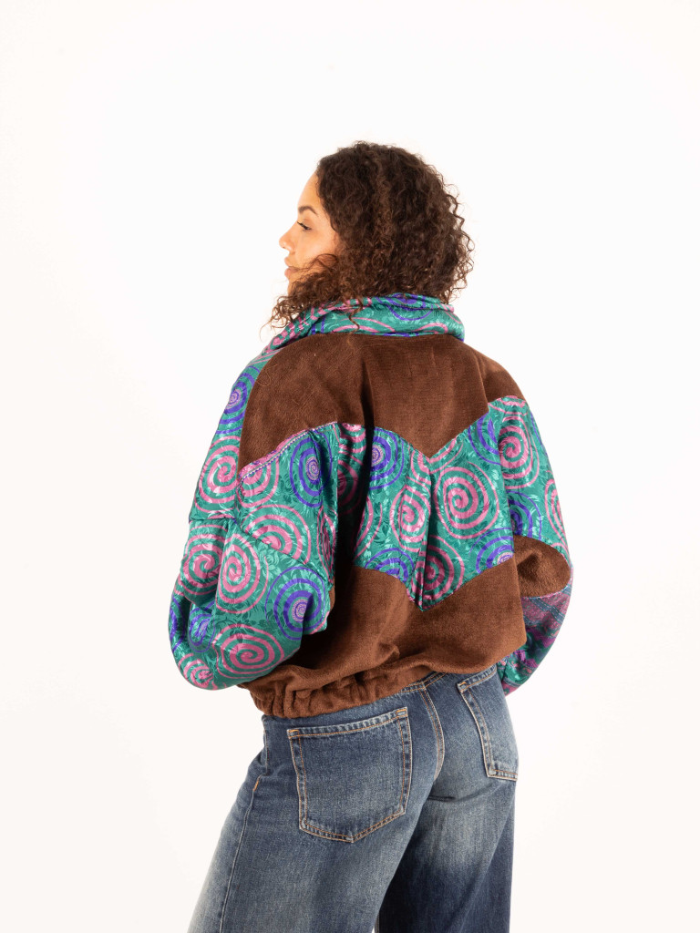 TEDDY CROP CHOCOLAT JACKET 93