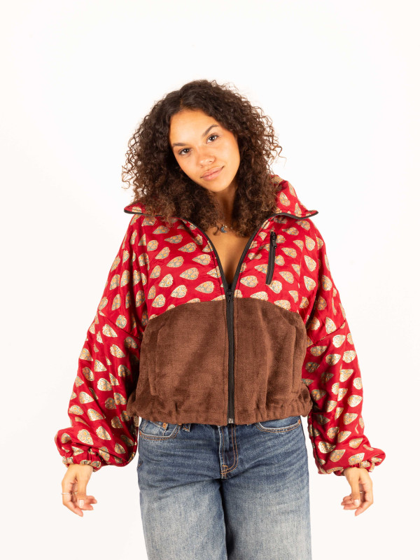 CHAQUETA RIAÑO TEDDY CHOCOLAT 94