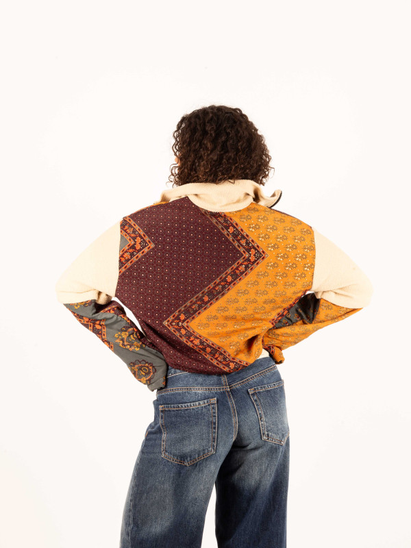 SUDADERA POLAR PIRINEOS CREAM 010 2