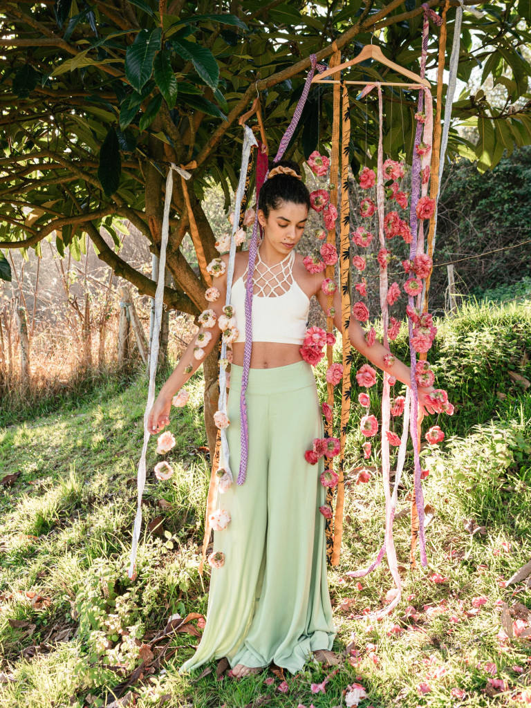 PALAZZO COVE MENTA TROUSERS