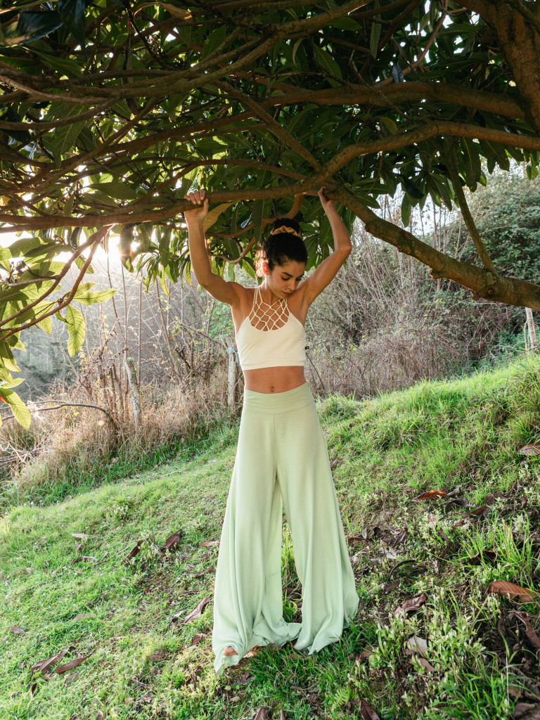 PANTALÓN PALAZZO COVE MENTA