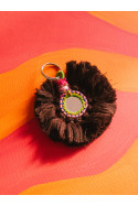 ESPEJITO MÁGICO KEYRING BROWN