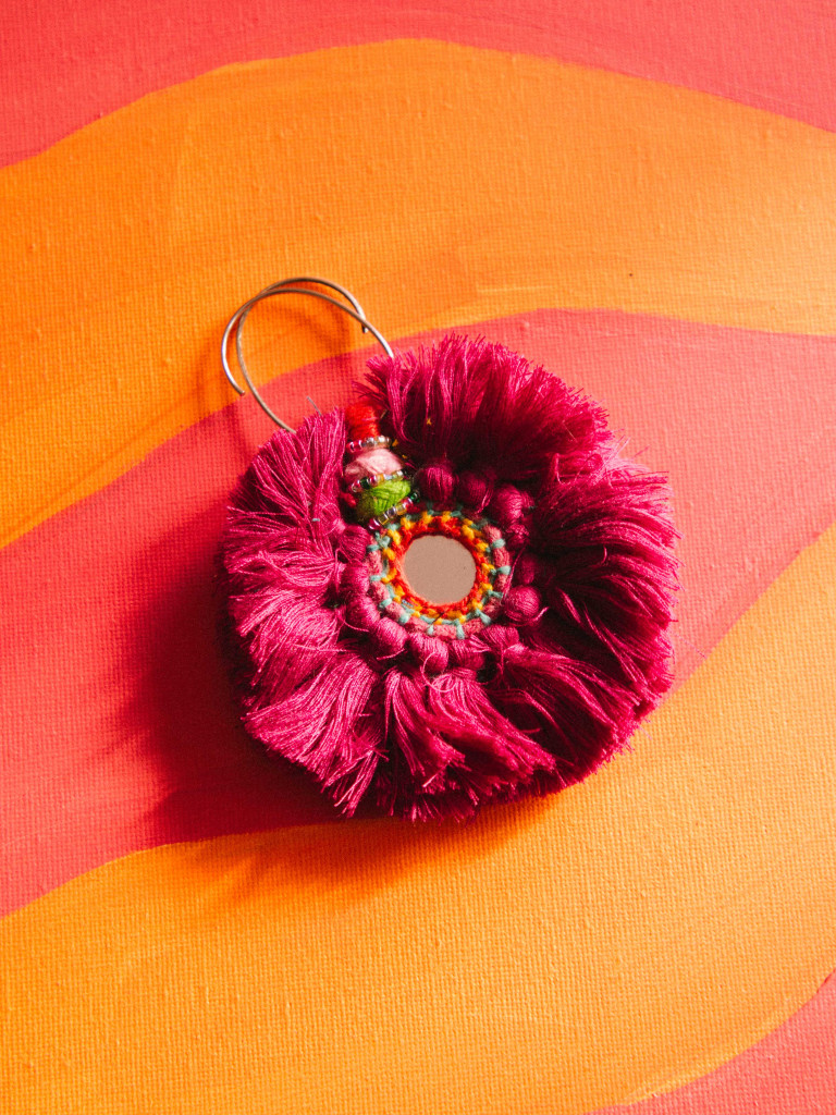 ESPEJITO MÁGICO KEYRING PINK