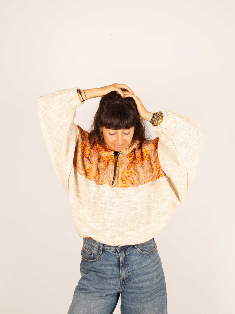 SUDADERA CUERA WHITE 09