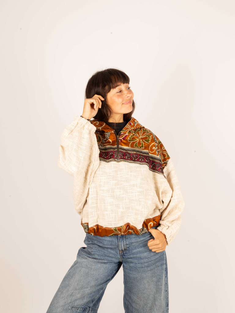 SUDADERA CUERA WHITE 012