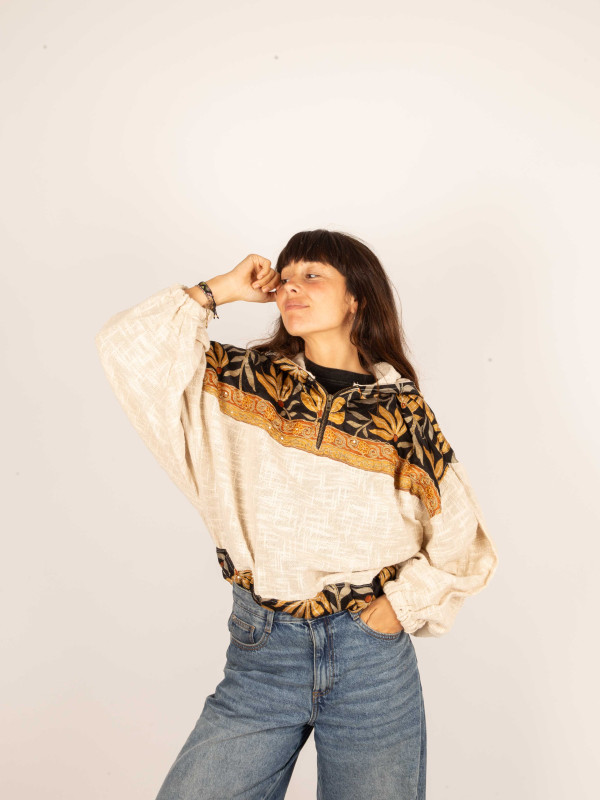 CUERA WHITE HOODIE 013