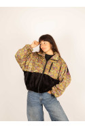 RIAÑO TEDDY CROP BLACK JACKET 85