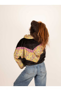 RIAÑO TEDDY CROP BLACK JACKET 85