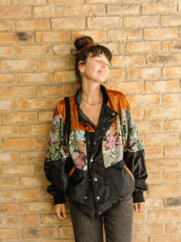 CHAQUETA ARIZONA FLOREH GOLDEN