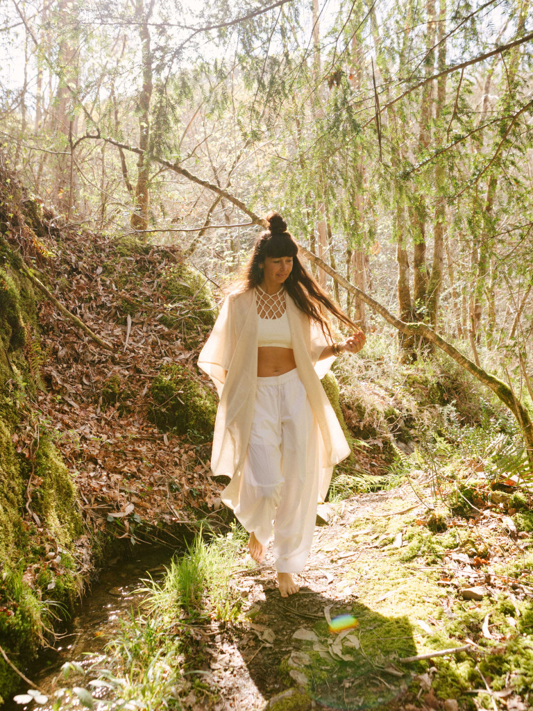 CALILLA WHITE KIMONO