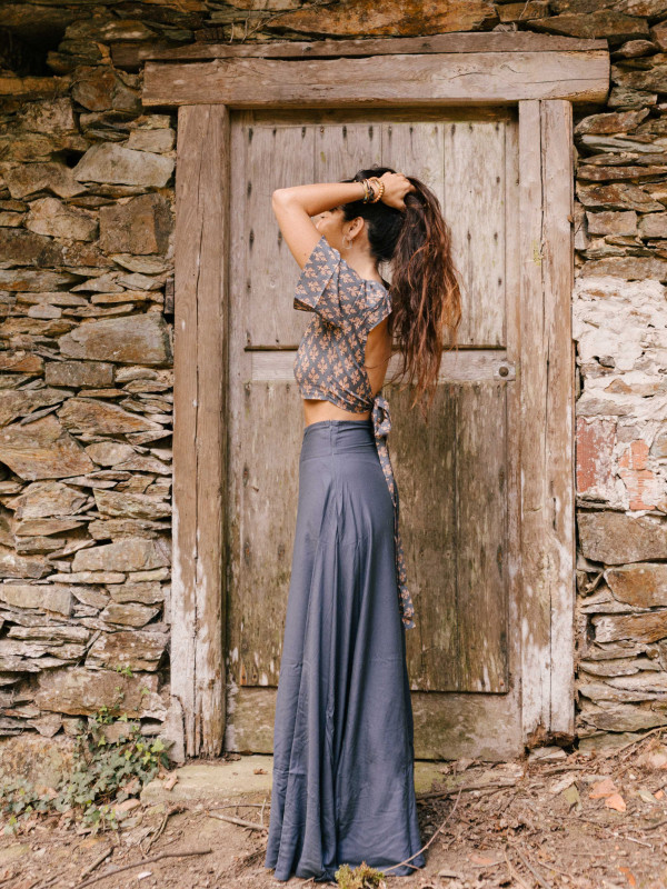 PANTALÓN PALAZZO COVE BLUE