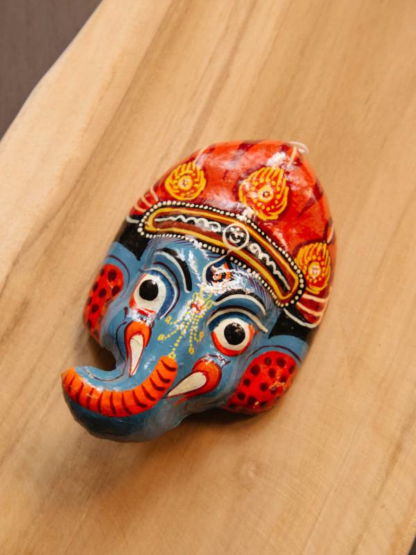 GANESHA MASK BLUE