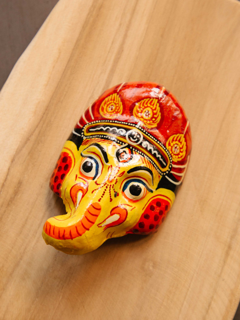 MÁSCARA GANESHA YELLOW