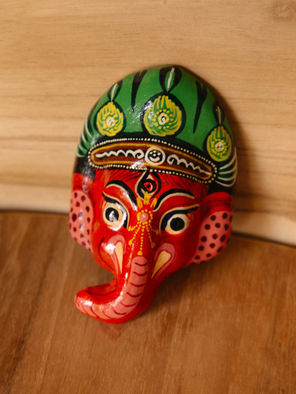 MÁSCARA GANESHA RED