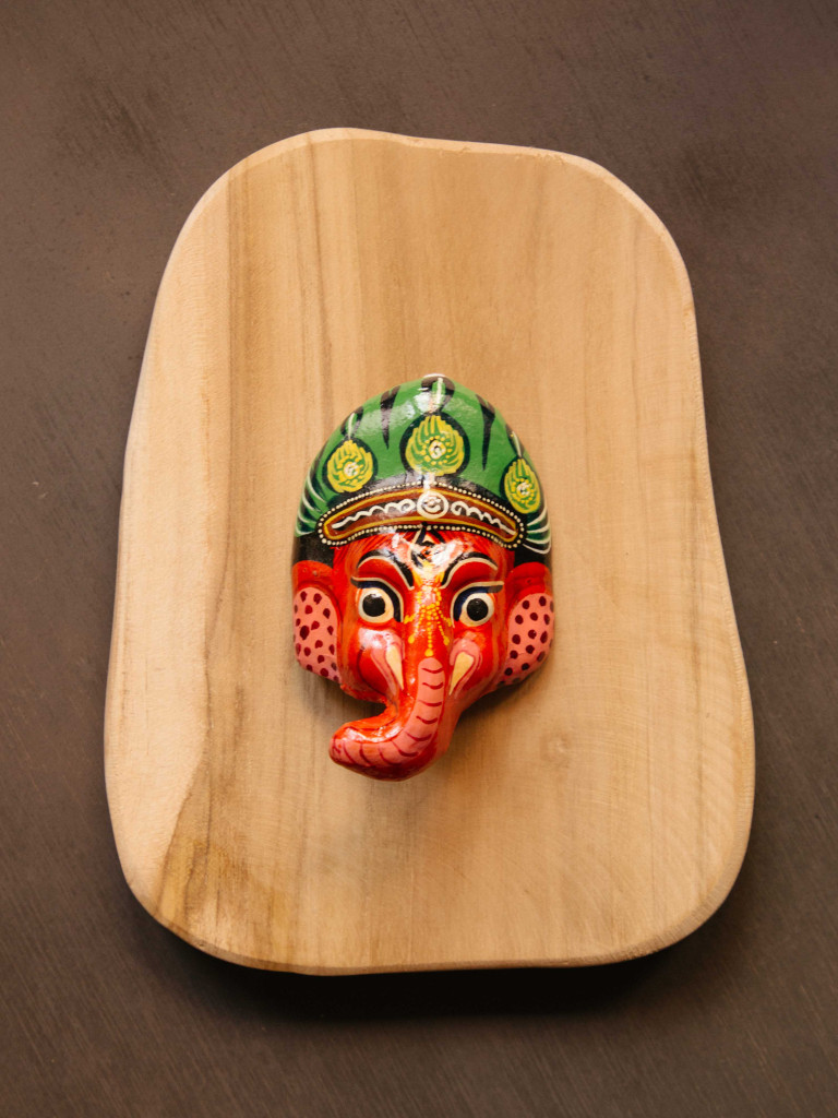 MÁSCARA GANESHA RED