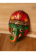GANESHA MASK GREEN