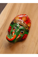 GANESHA MASK GREEN