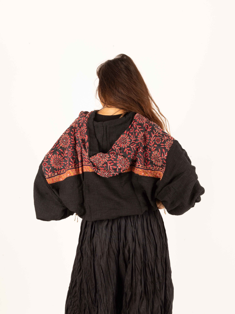 CUERA BLACK HOODIE 069