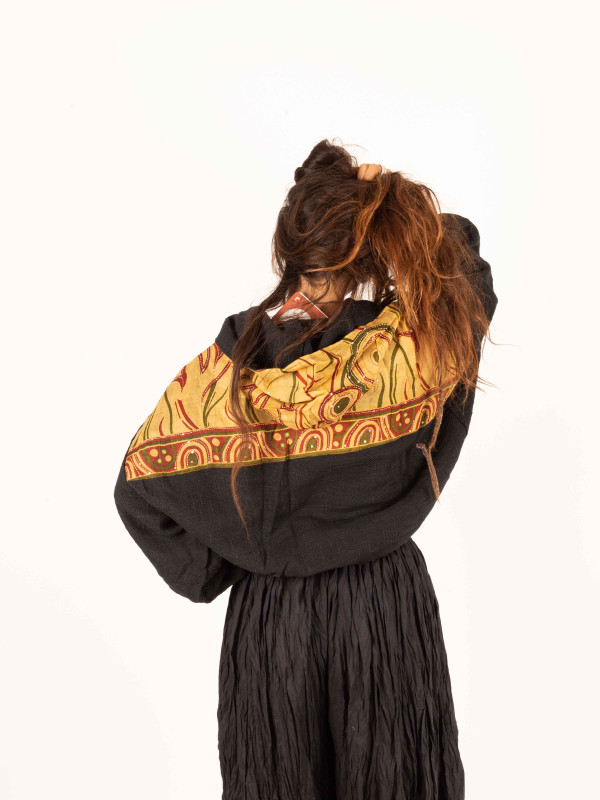 CUERA BLACK HOODIE 070 2