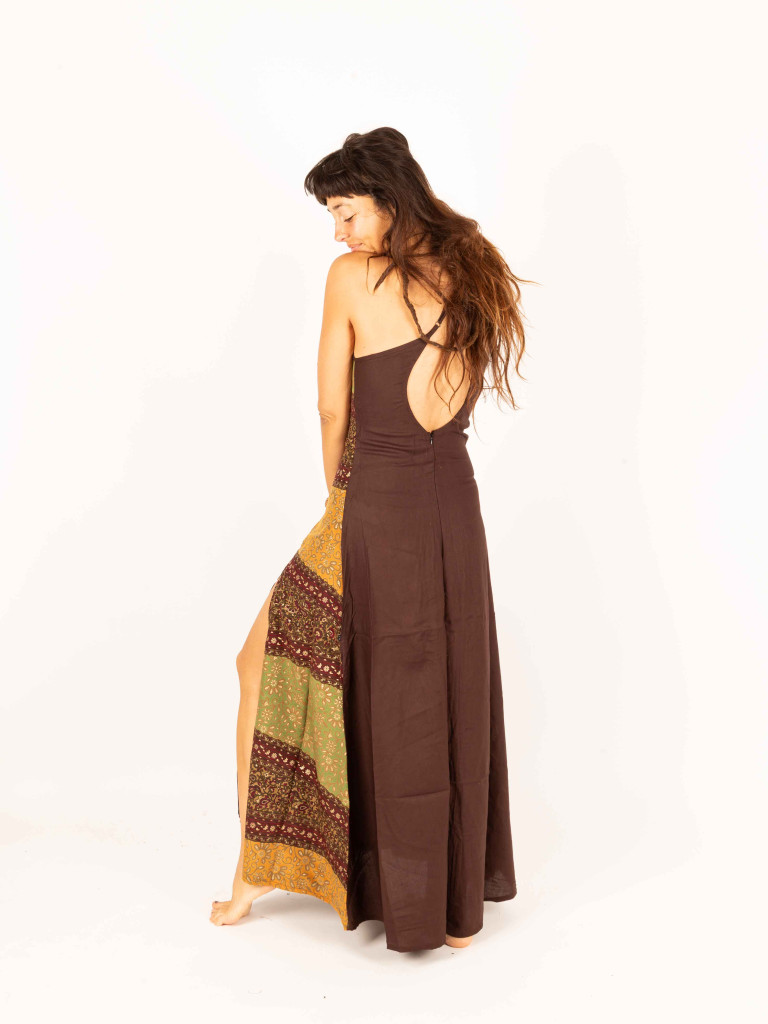 VESTIDO NADU BROWN 01