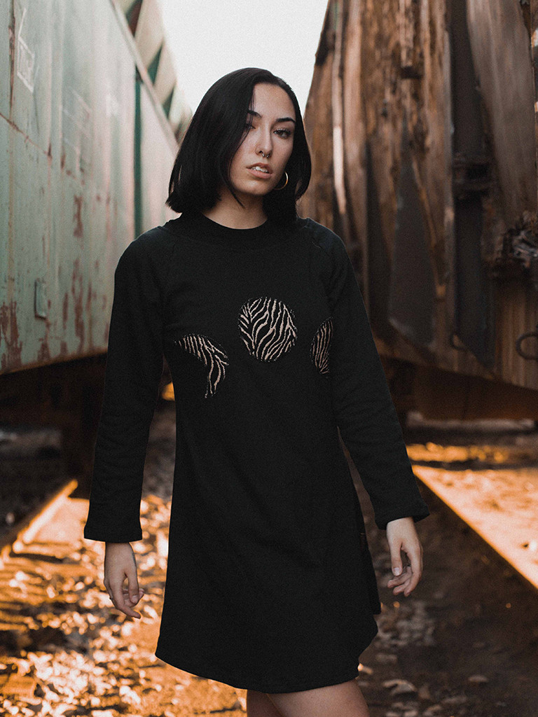 MOON BLACK DRESS