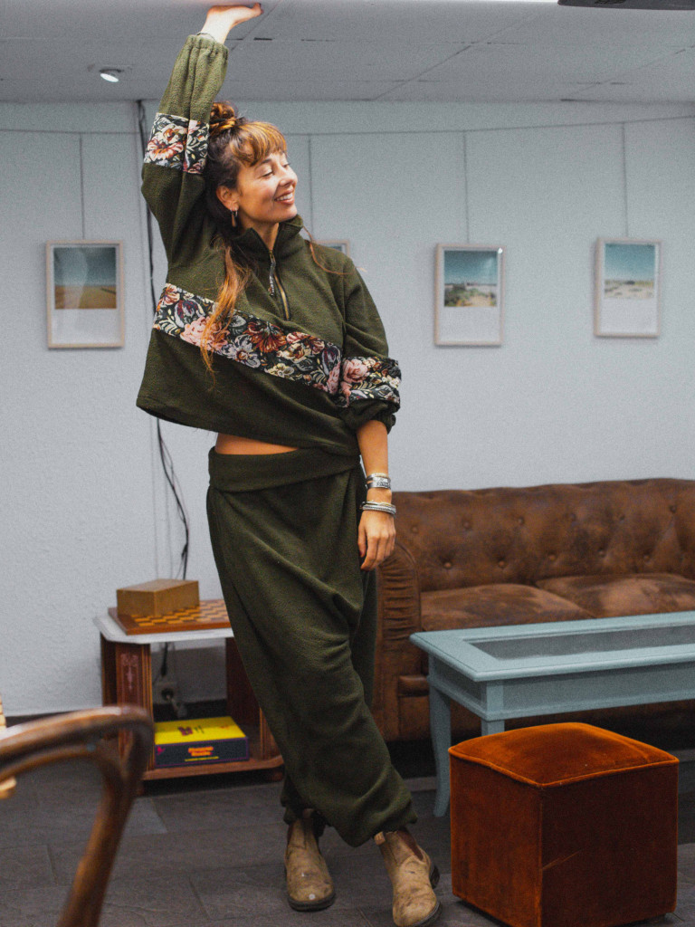 MONTAÑA VERDE BAGGY TROUSER