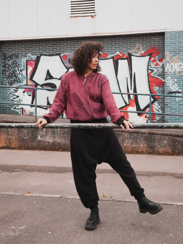 PANTALON BAGGY MONTAÑA BLACK