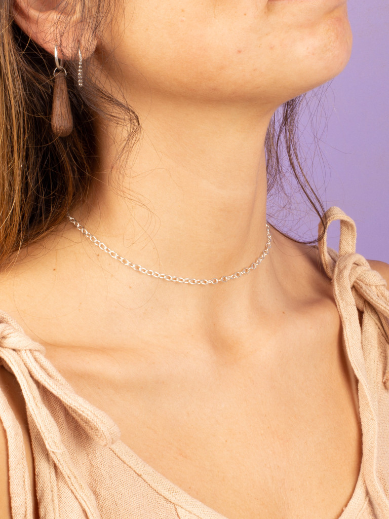 LARGE SILVER CHAIN