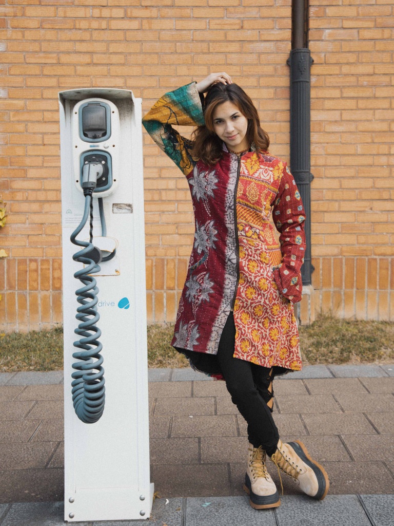 RECYCLED COAT M/L 12