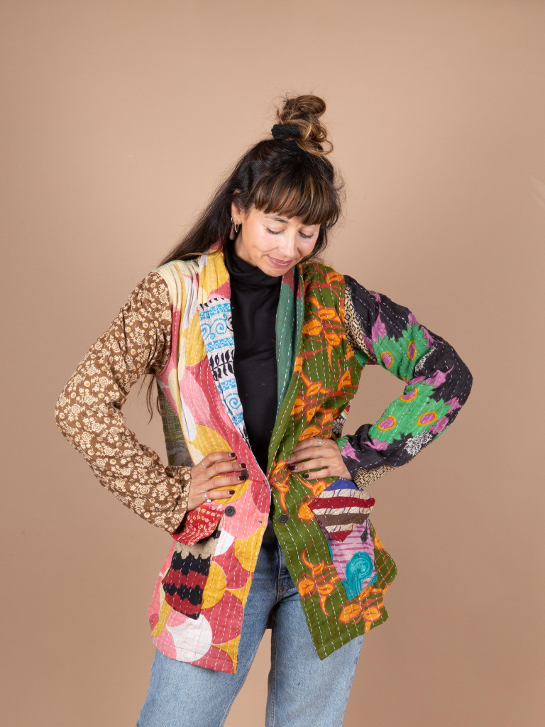 BLAZER RECYCLED QUILT 45